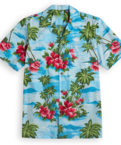 Turquoise Waves Paradise Hawaiian Shirt