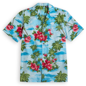 Turquoise Waves Paradise Hawaiian Shirt