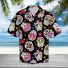 Skull Flower T3006 - Hawaii Shirt