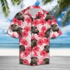 Tropical Flowers Hibiscus Otter H87087 - Hawaii Shirt