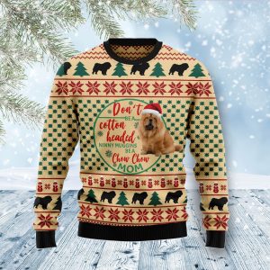 Chow Chow Mom Ugly Christmas Sweater