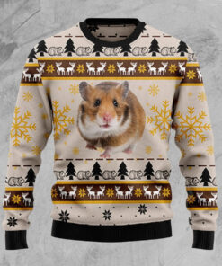 Hamster Cute Ugly Christmas Sweater