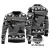 Black Cat Halloween Ugly Christmas Sweater