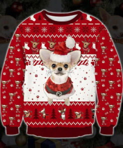 Holiday Chihuahua Ugly Christmas Sweater