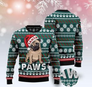 Pug Santa Ugly Christmas Sweater
