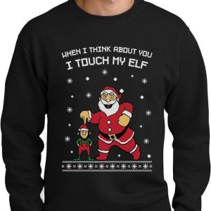 Touch My Elf Ugly Christmas Sweater