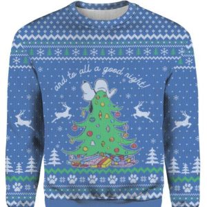 To All A Good Night Ugly Christmas Sweater