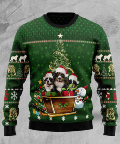 Bernese Mountain Dog Group Xmas Ugly Christmas Sweater