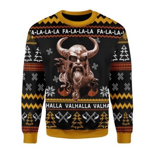 Odin Valhalla Ugly Christmas Sweater