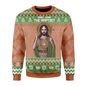 Saint John The Baptist Ugly Christmas Sweater