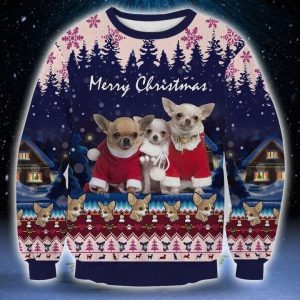 Chihuahua Ugly Christmas Sweater