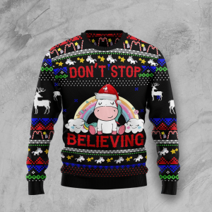 Believing Ugly Christmas Sweater