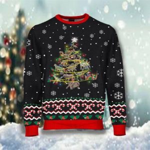 Dinosaur Ugly Christmas Sweater