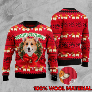 Corgi Ugly Christmas Sweater