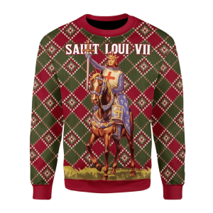 Saint Loui VII Ugly Christmas Sweater