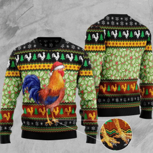 Chicken Ugly Christmas Sweater