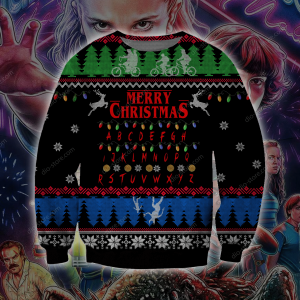 Stranger Things Ugly Christmas Sweater