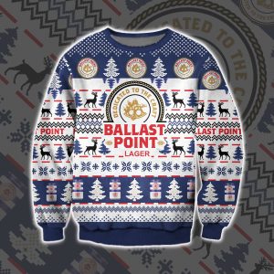 Ballast Point Beer Knitting Pattern 3D Print Ugly Christmas Sweater