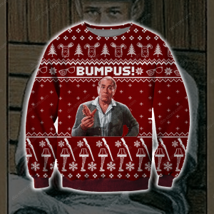 Bumpus Knitting Pattern 3D Print Ugly Christmas Sweater