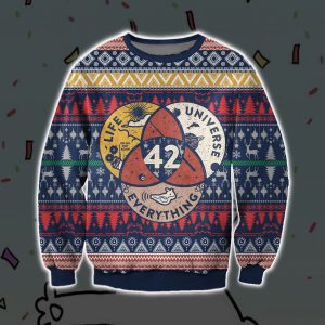 3D Print Life, The Universe And Everything, 42 Ugly Christmas Sweater