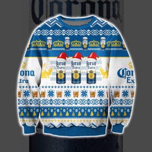 Corona Extra Beer 3D All Over Print Ugly Christmas Sweater