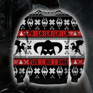 The Elder Scrolls Ugly Christmas Sweater