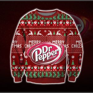 Dr Pepper Ugly Christmas Sweater