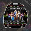 The Bigbang Theory 3D Print Ugly Christmas Sweater