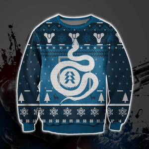 Destiny Hunter 3D Print Ugly Christmas Sweater