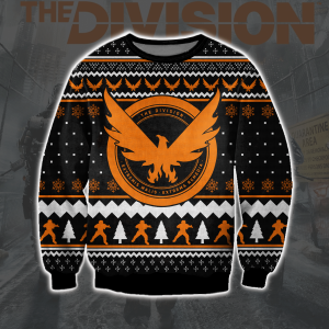 The Division Game 3D Print Ugly Christmas Sweater