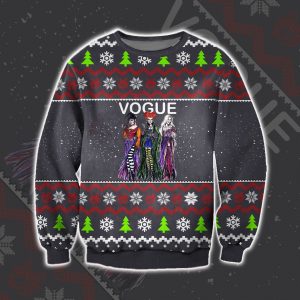 3D Print Knitting Pattern Vogue Magazine Ugly Christmas Sweater