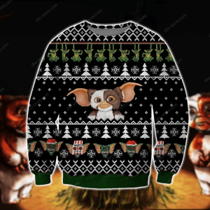 Gremlins Knitting Pattern 3D Print Ugly Christmas Sweater