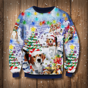 Beagle Dog Christmas Ugly Christmas Sweater