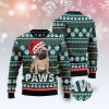 Christmas Pug Paws Ugly Christmas Sweater