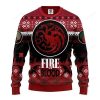 Game Of Thrones Targaryen Fire Blood Christmas For Unisex Ugly Christmas Sweater