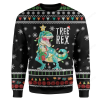 Tree T-Rex Ugly Christmas Sweater