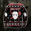 Jason- Friday The 13Th Knitting Ugly Christmas Sweater