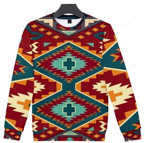 United Tribes Art Ugly Christmas Sweater