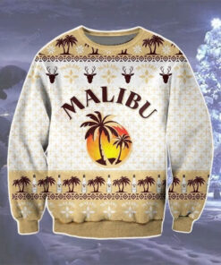 Malibu Rum Ugly Christmas Sweater