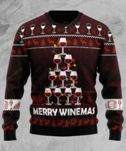 Merry Winemas Ugly Christmas Sweater