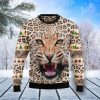 Leopard Ugly Christmas Sweater