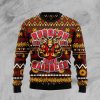 Buffed Rudolph The Red Nosed Reindeer Ugly Christmas Sweater