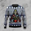 Hockey Christmas Tree Ugly Christmas Sweater