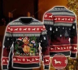 Dachshund Dog Ugly Christmas Sweater