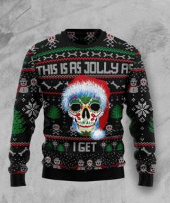 Sugar Skull Christmas Ugly Christmas Sweater