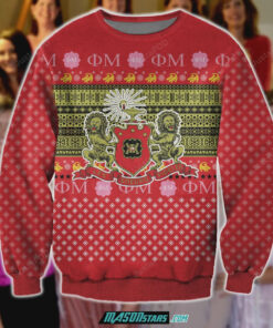 Phi Mu 3D Print Knitting Pattern Ugly Christmas Sweater