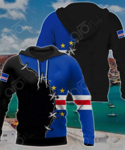 Cape verde custom 3D All Over Print Unisex Hoodie