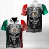 Mexico Aztec & Coat Of Arms Hawaiian Shirt