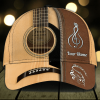 Guitar Custom Text Classic Cap