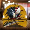 Premium Unique Cap American Flag Pattern Rooster Custom Name Full Printed 3D Hat